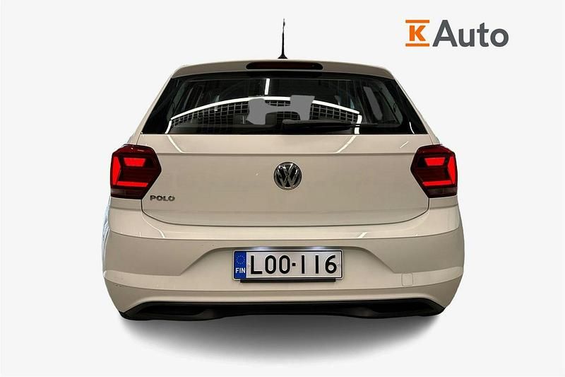 Käytetty VW Polo Trendline 75 HP (55 kW) 2018 Valkoinen Viistoperä