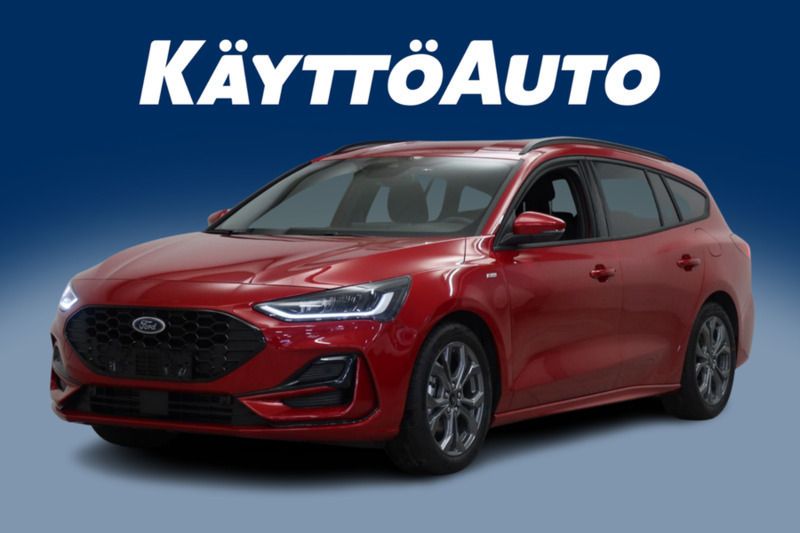Punainen Uusi 2025 Ford Focus ST-Line Farmari | 37 628 € (Perustarjous) - Kuva 1/4