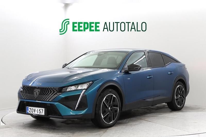 Sininen Käytetty 2023 Peugeot 408 Allure Sedan | 39 880 € - Kuva 1/4