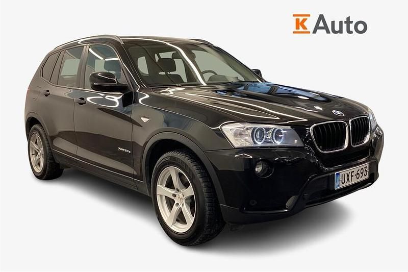 Käytetty BMW X3 184 HP (135 kW) 2013 Musta Katumaasturi