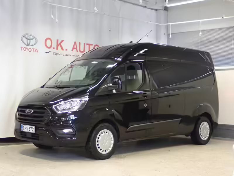 Musta Käytetty 2019 Ford Transit Custom Trend Van | 26 900 € (Perustarjous) - Kuva 1/4