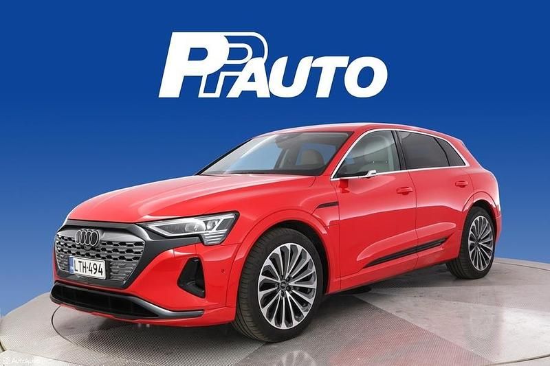 Punainen Käytetty 2023 Audi Q8 e-tron Advanced Katumaasturi | 56 870 € (Perustarjous) - Kuva 1/4