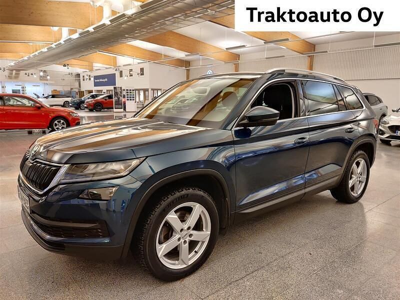 Sininen Käytetty 2020 Skoda Kodiaq Katumaasturi | 23 590 € (Hyvä tarjous) - Kuva 1/4