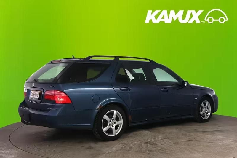 Käytetty Saab 9-5 Linear 185 HP (136 kW) 2009 Sininen Farmari