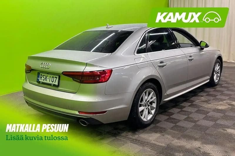 Käytetty Audi A4 Business 190 HP (139 kW) 2016 Hopea / harmaa Sedan