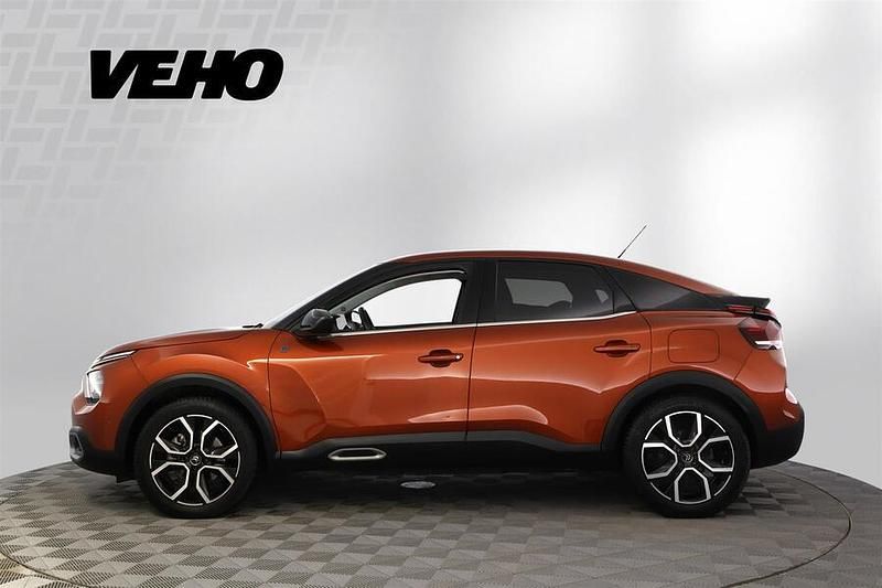 Käytetty Citroën e-C4 Shine 114 kW (156 HP) 2021 Oranssi Viistoperä