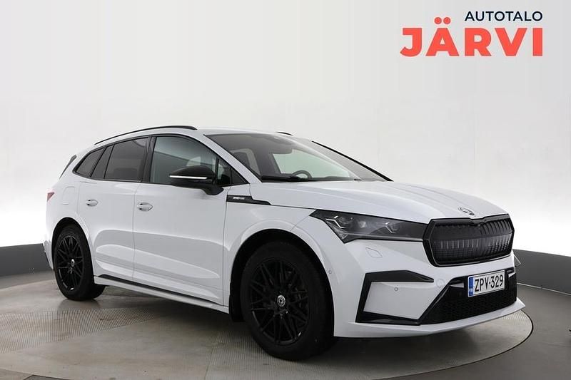 Käytetty Skoda Enyaq iV SportLine 194 kW (265 HP) 2022 Valkoinen Katumaasturi