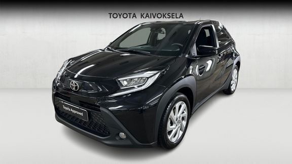 Musta Käytetty 2024 Toyota Aygo Multidrive S Viistoperä | 21 490 € (Kallis) - Kuva 1/4
