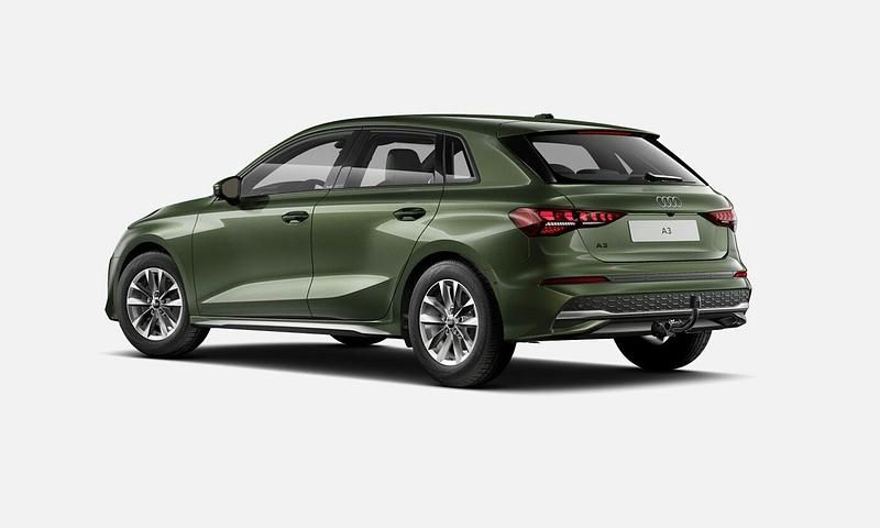 Uusi Audi A3 Sportback 114 HP (83 kW) 2026 Vihreä Viistoperä