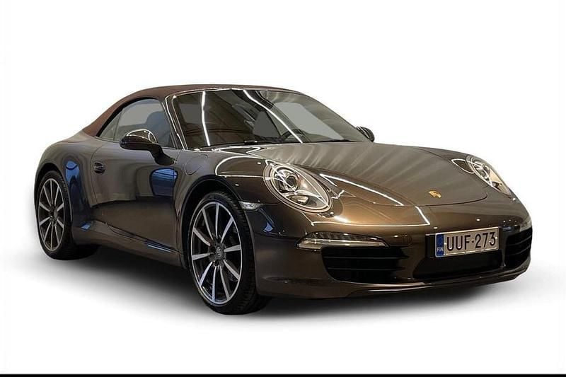 Käytetty Porsche 911 Carrera Cabriolet 350 HP (257 kW) 2013 Ruskea Avoauto