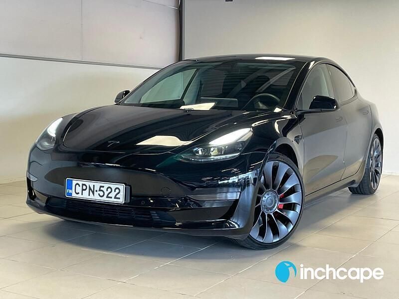 Käytetty 2021 Tesla Model 3 Performance Sedan | 33 490 € (Perustarjous) - Kuva 1/4