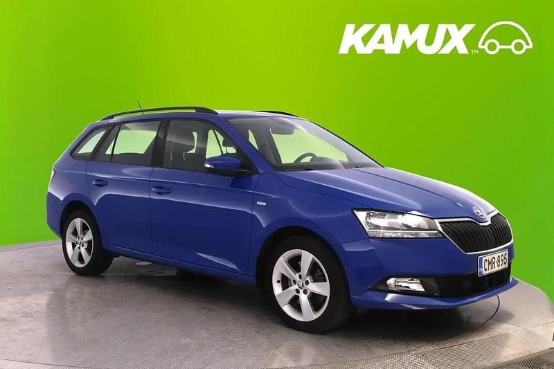 Sininen Käytetty 2019 Skoda Fabia Soleil Viistoperä | 16 660 € (Perustarjous) - Kuva 1/4