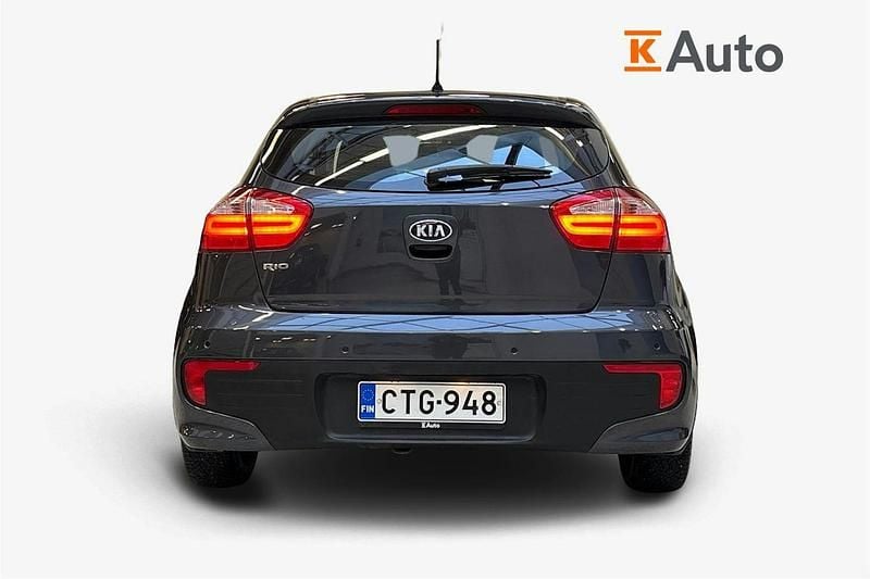 Käytetty Kia Rio EX 109 HP (80 kW) 2015 Harmaa Viistoperä