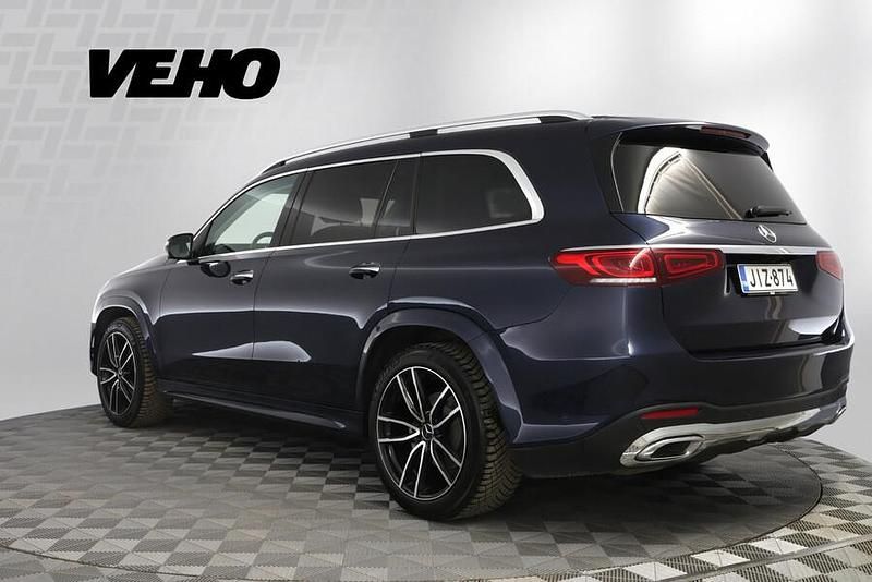 Käytetty Mercedes GLS350 AMG 286 HP (210 kW) 2021 Sininen Katumaasturi