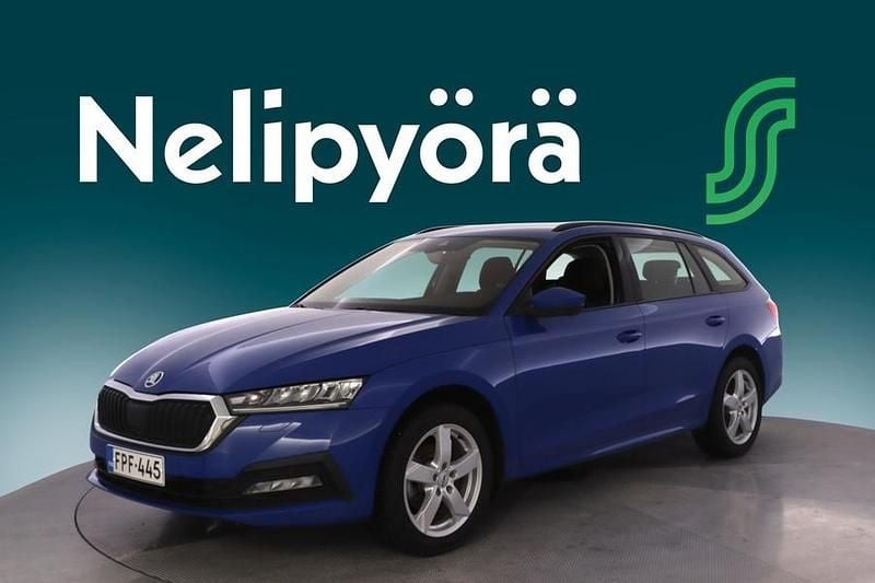 Käytetty Skoda Octavia Sport 150 HP (110 kW) 2022 Sininen Farmari