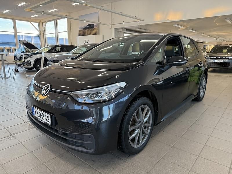 Harmaa Käytetty 2023 VW ID.3 Pro Performance Viistoperä | 24 900 € (Perustarjous) - Kuva 1/4