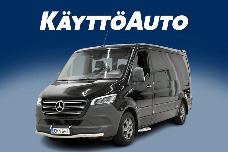 Käytetty Mercedes Sprinter 163 HP (119 kW) 2019 Musta Van