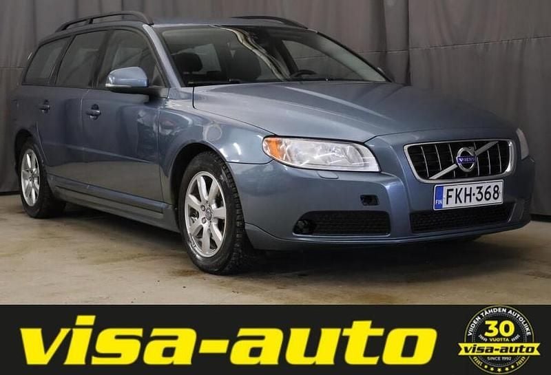 Käytetty Volvo V70 Kinetic 114 HP (83 kW) 2012 Sininen Farmari