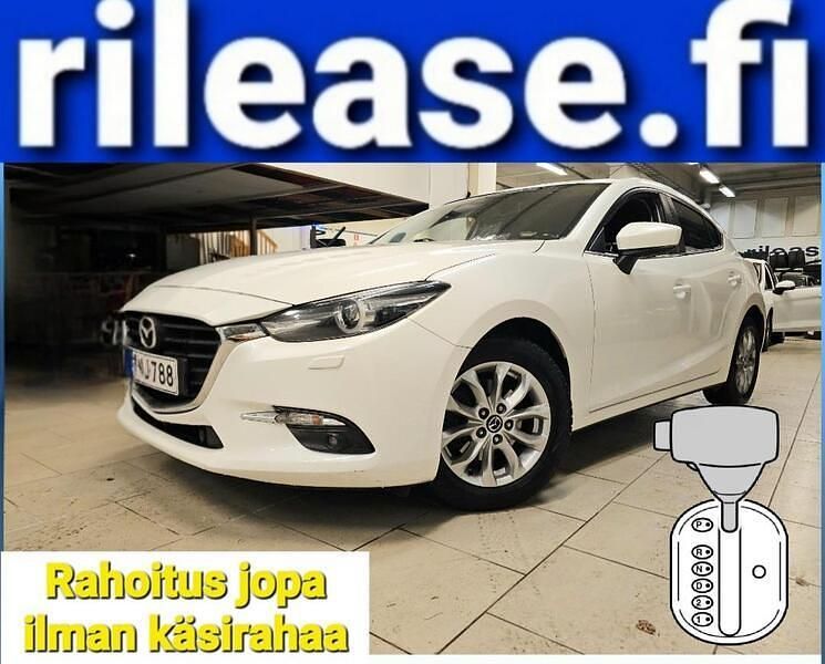Valkoinen Käytetty 2018 Mazda 3 Optimum Viistoperä | 15 900 € (Hyvä tarjous) - Kuva 1/4