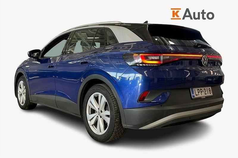 Käytetty VW ID.4 Pro Performance 150 kW (204 HP) 2021 Sininen Katumaasturi
