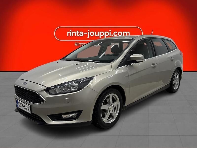 Harmaa Käytetty 2017 Ford Focus Farmari | 8 550 € (Hyvä tarjous) - Kuva 1/3