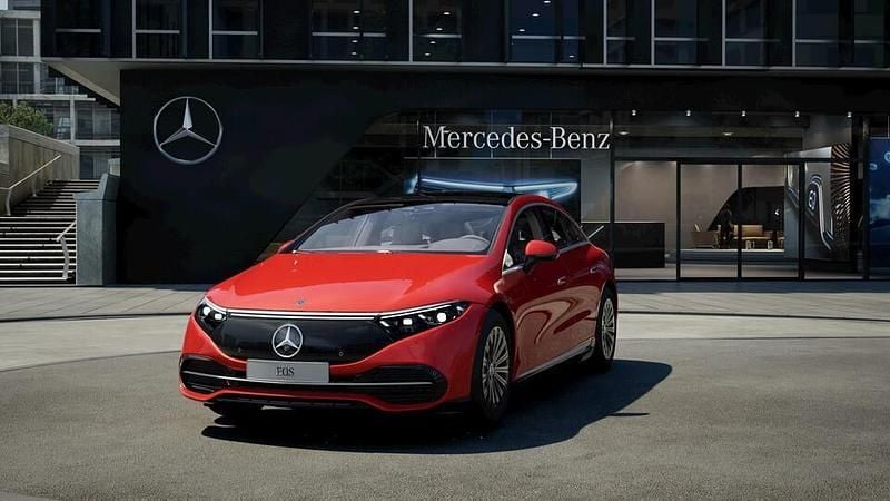 Käytetty Mercedes EQS580 Premium 385 kW (524 HP) 2022 Punainen Sedan