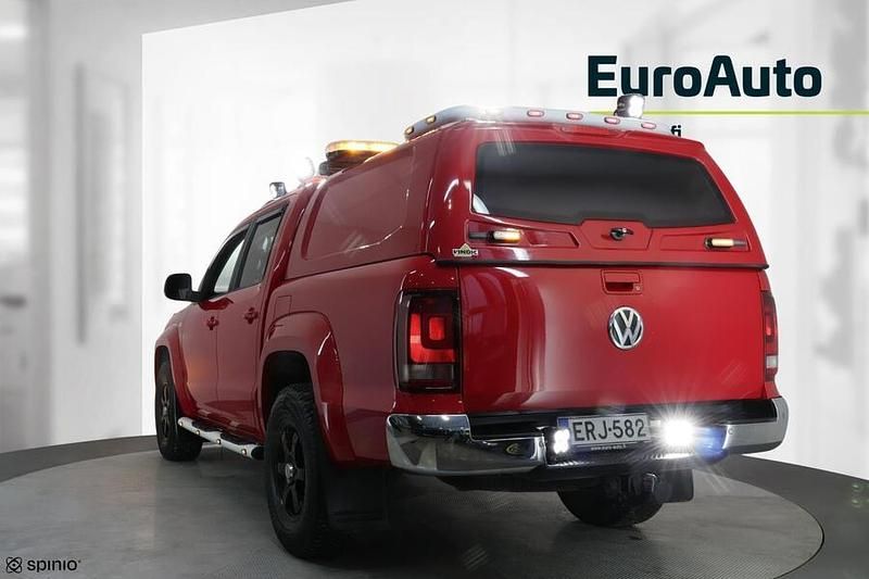 Käytetty VW Amarok Highline 204 HP (150 kW) 2018 Punainen Nouto