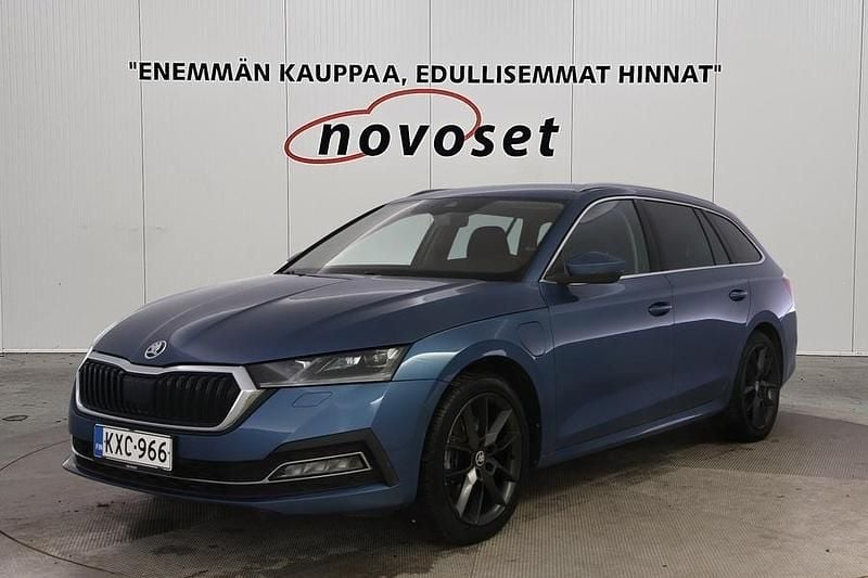 Sininen Käytetty 2021 Skoda Octavia Style Farmari | 20 770 € (Hyvä tarjous) - Kuva 1/4