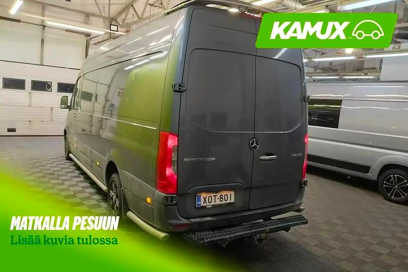 Käytetty Mercedes Sprinter 163 HP (119 kW) 2019 Hopea / harmaa Van