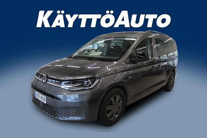 Käytetty VW Caddy Maxi Life Life 114 HP (83 kW) 2021 Harmaa Tila-auto