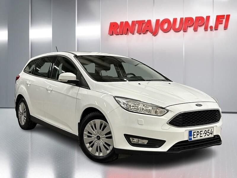 Valkoinen Käytetty 2018 Ford Focus Trend Farmari | 7 490 € (Supertarjous) - Kuva 1/4