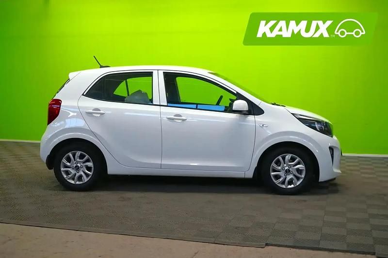 Käytetty Kia Picanto EX 84 HP (61 kW) 2021 Valkoinen Viistoperä