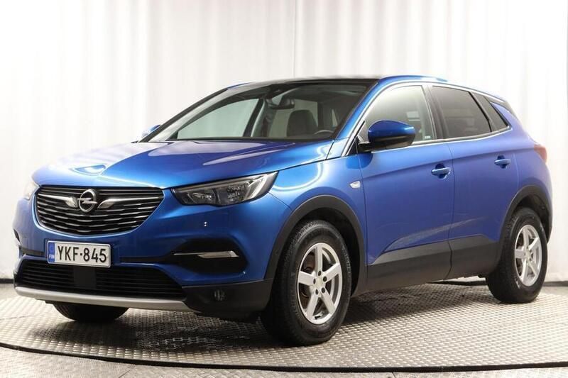 Sininen Käytetty 2018 Opel Grandland X Innovation Katumaasturi | 13 900 € (Perustarjous) - Kuva 1/4