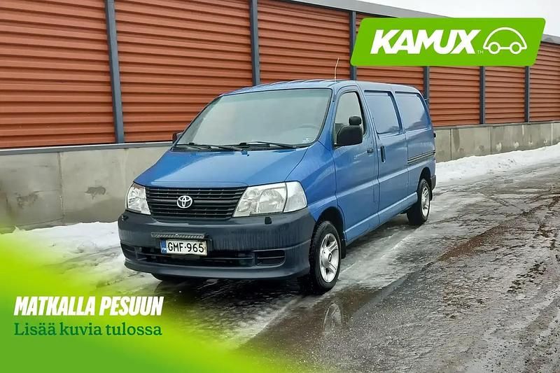 Käytetty Toyota HiAce 117 HP (86 kW) 2007 Sininen Van