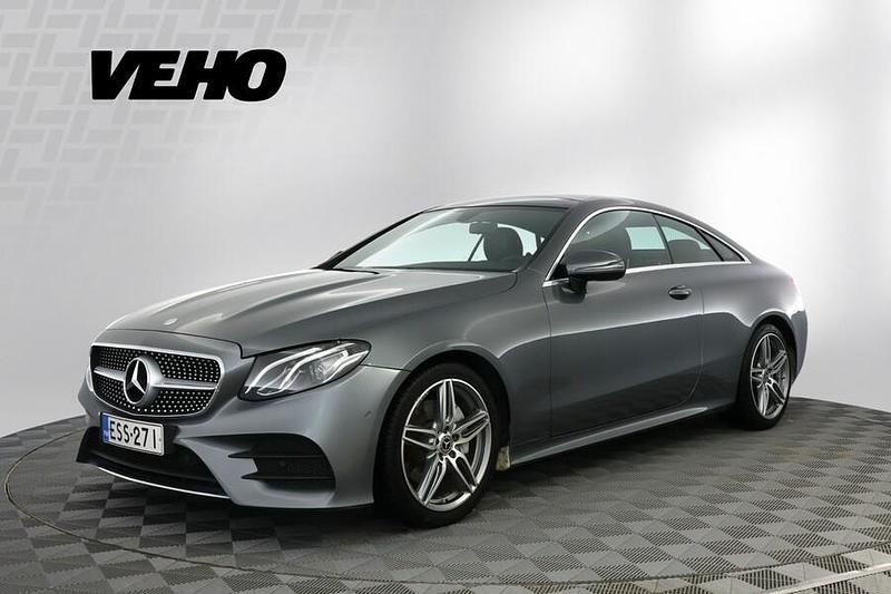 Käytetty Mercedes E200 AMG 184 HP (135 kW) 2017 Harmaa Coupe - kaksiovinen