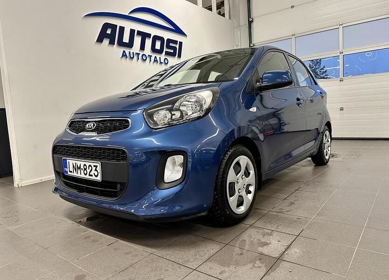 Käytetty Kia Picanto LX 67 HP (49 kW) 2016 Sininen Viistoperä