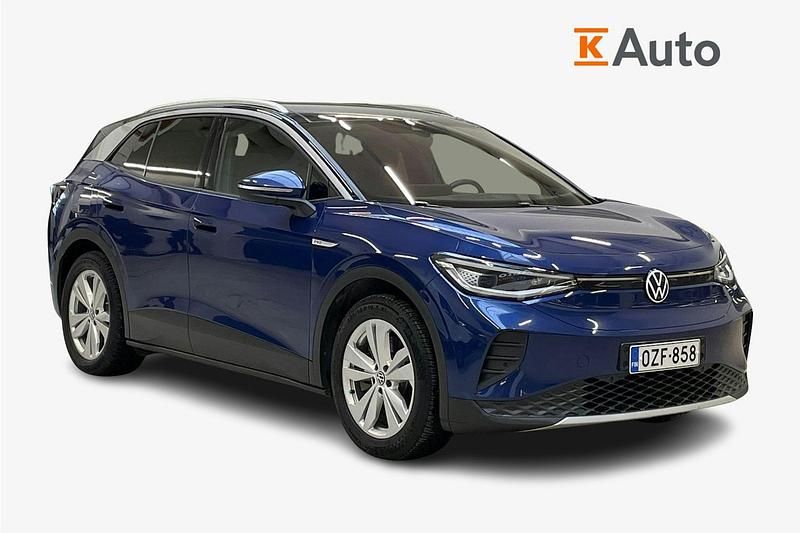 Käytetty VW ID.4 Pro Performance 150 kW (204 HP) 2022 Sininen Katumaasturi