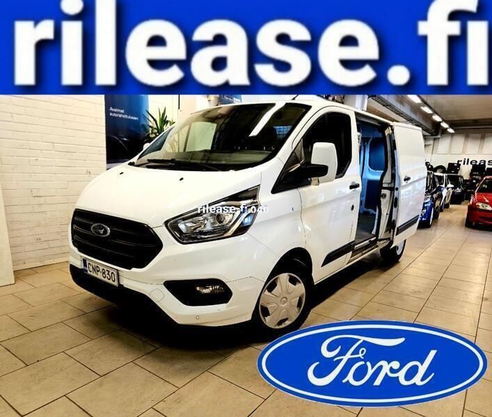 Valkoinen Käytetty 2019 Ford Transit Custom Trend Van | 23 900 € (Hieman kallis) - Kuva 1/4