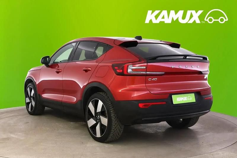 Käytetty Volvo C40 Ultimate 300 kW (408 HP) 2023 Punainen Katumaasturi