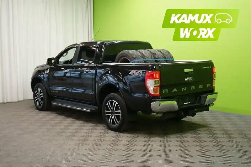 Käytetty Ford Ranger Limited 200 HP (147 kW) 2017 Panther black (metallic) Nouto