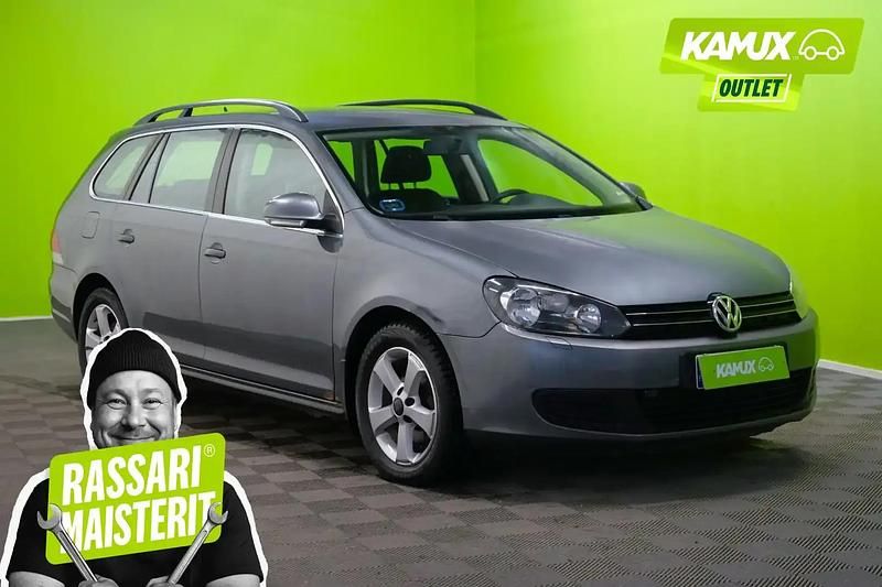 Käytetty VW Golf VI Comfortline 105 HP (77 kW) 2011 Hopea / harmaa Viistoperä