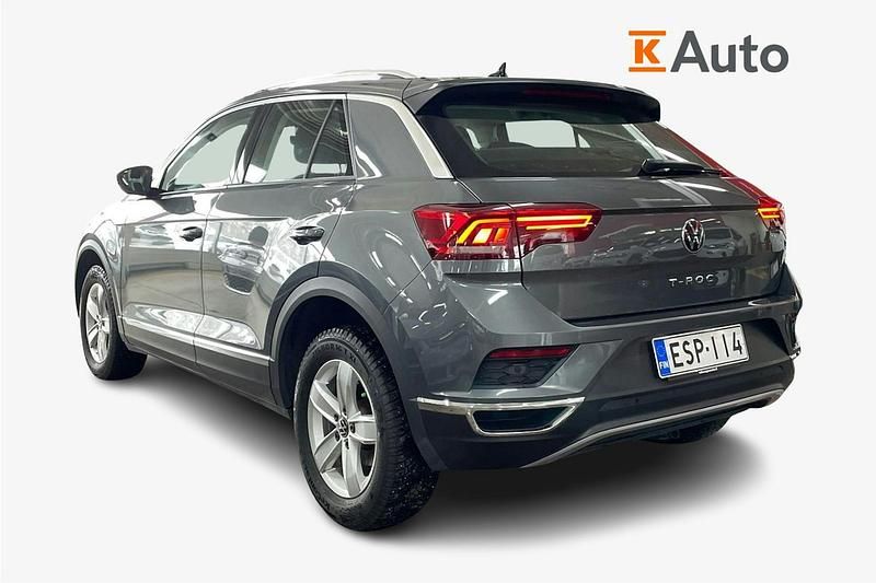 Käytetty VW T-Roc Sportline 150 HP (110 kW) 2021 Harmaa Katumaasturi
