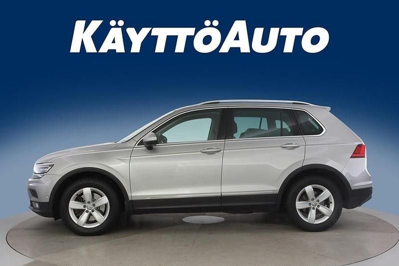 Käytetty VW Tiguan Highline 180 HP (132 kW) 2017 Harmaa Katumaasturi