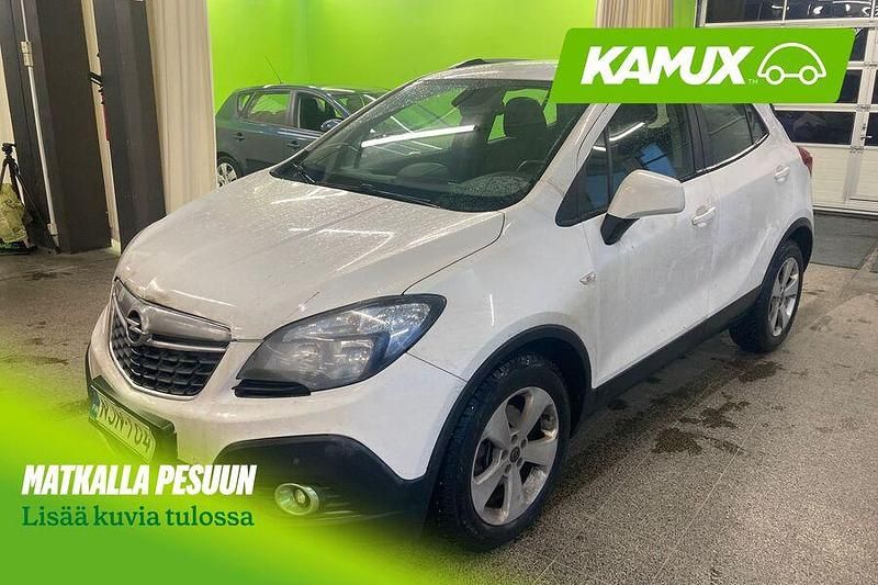 Valkoinen Käytetty 2015 Opel Mokka drive Katumaasturi | 4 990 € (Hyvä tarjous) - Kuva 1/4