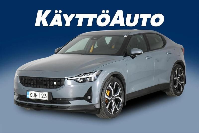 Harmaa Käytetty 2021 Polestar 2 Performance Viistoperä | 31 900 € (Perustarjous) - Kuva 1/3