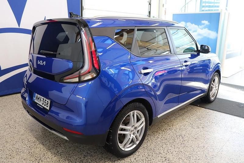 Käytetty Kia Soul EV 150 kW (204 HP) 2023 Sininen Katumaasturi