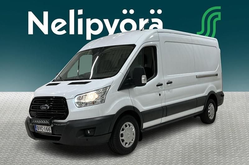 Valkoinen Käytetty 2018 Ford Transit Trend Van | 19 100 € (Hyvä tarjous) - Kuva 1/3
