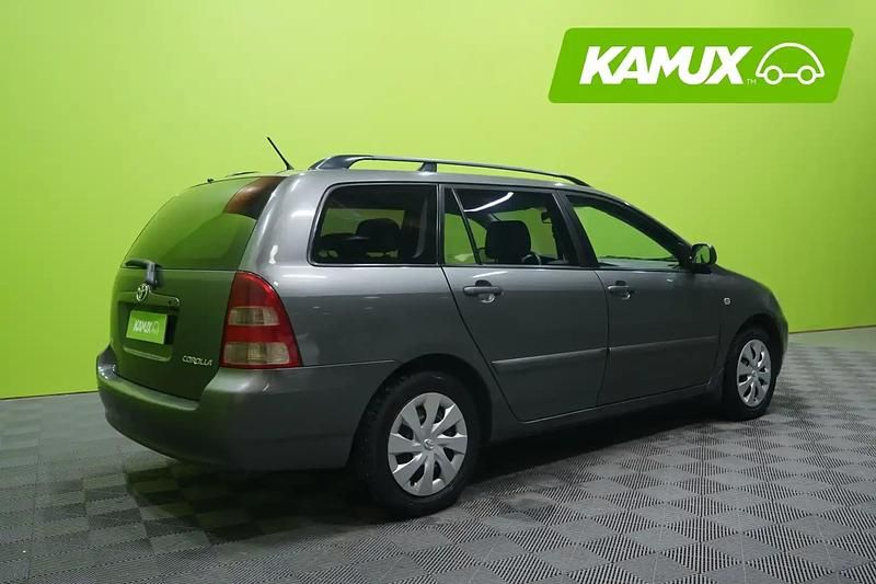 Käytetty Toyota Corolla Terra 110 HP (80 kW) 2003 Hopea / harmaa Farmari