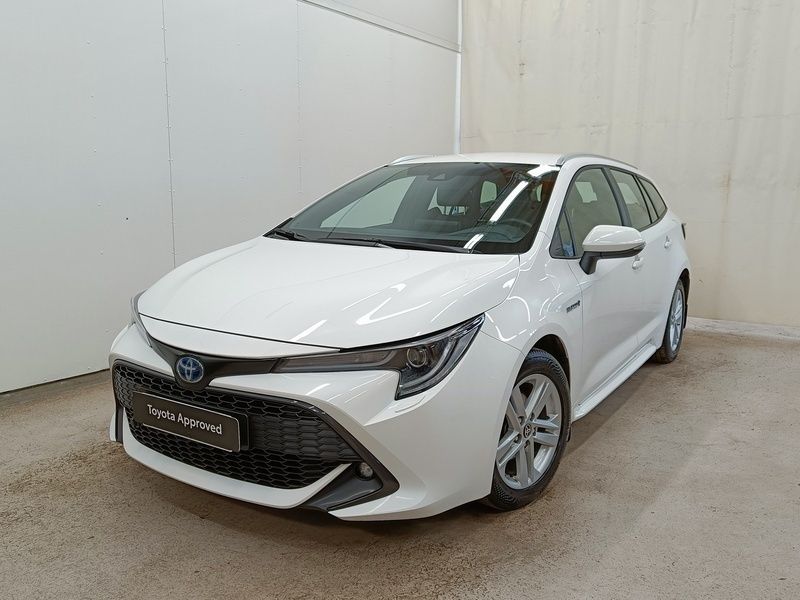 040 (valkea) Käytetty 2021 Toyota Corolla Active Farmari | 18 900 € (Perustarjous) - Kuva 1/4