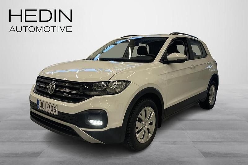 Käytetty VW T-Cross 95 HP (69 kW) 2019 Valkoinen Katumaasturi